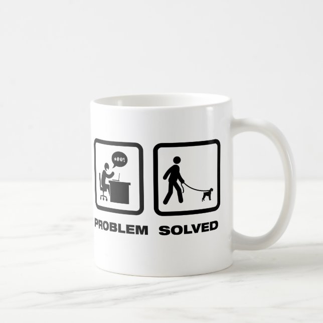 Zwergschnauzer Tasse (Rechts)