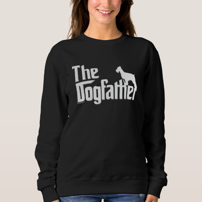Zwergschnauzer   Zwergschnauzer Vater Sweatshirt (Vorderseite)