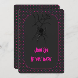 Zwergspinne Einladung