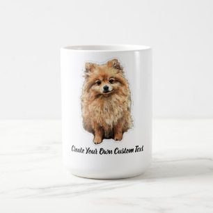 Zwergspitz Erstellen Sie Ihren Eigener Benutzerdef Kaffeetasse