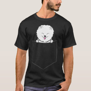 Zwergspitz-Hund in einem Taschen-Zwergspitz T-Shirt
