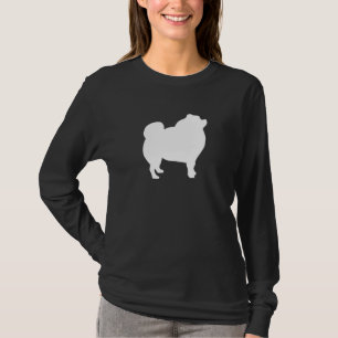 Zwergspitz-Hund Mama Papa Haustier Niedlich Welpe T-Shirt
