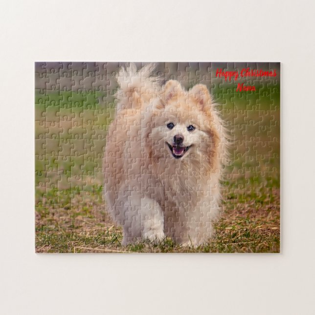 Zwergspitz. Puzzle (Horizontal)
