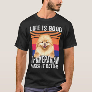 Zwergspitze machen Ihr Leben gut Vintage T-Shirt
