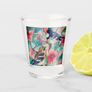 Zwergvögel aus Glas - Malerei