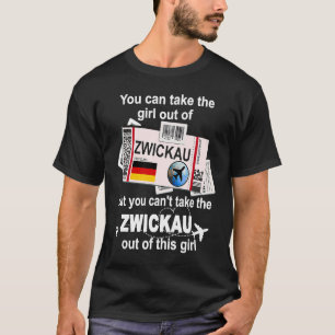 Zwickau Boarding Pass Zwickau Girl Zwickau T-Shirt