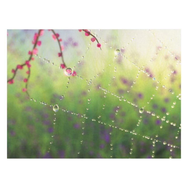 Zwiebel eines Frühlingstabletts Tischdecke (Vorderseite (Horizontal))