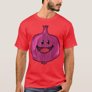 Zwiebel Kochen Gemüse Veganer Hobby Koch T-Shirt