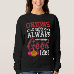 Zwiebel Rote Eingemachte Zwiebeln Pflanzen Samen 1 Sweatshirt
