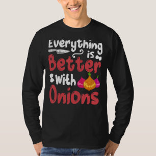 Zwiebeleimöbel Pflanze Saatgut T-Shirt