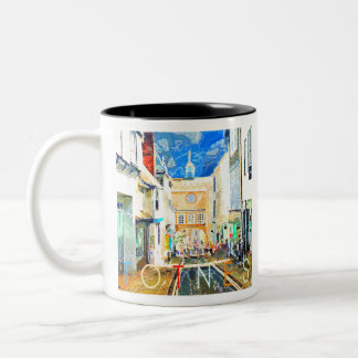 Zwiebeln Zweifarbige Tasse