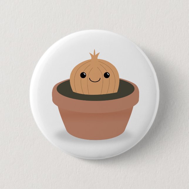 Zwiebelzeichen Button (Vorderseite)