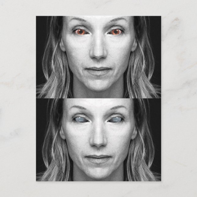 Zwilling2 Postkarte (Vorderseite)