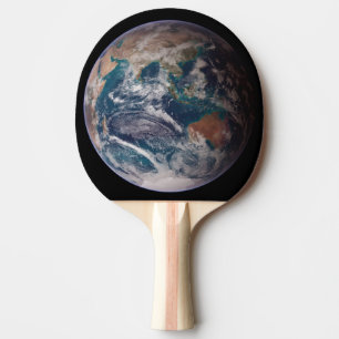 Zwilling Blau Murmeln - Osten - Planet Erde NASA B Tischtennis Schläger