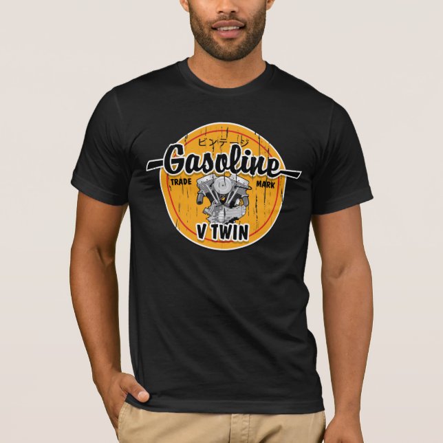 Zwilling des Benzin-V T-Shirt (Vorderseite)