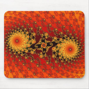 Zwilling flammt Mousepad