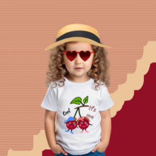 Zwilling Kirsche Baby T-shirt