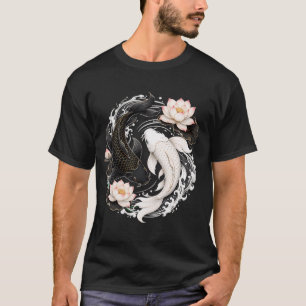 Zwilling-Koi-Fische, Yin-Yang-Harmonie T-Shirt