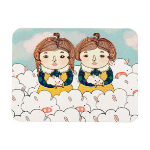 Zwillinge 2013 magnet