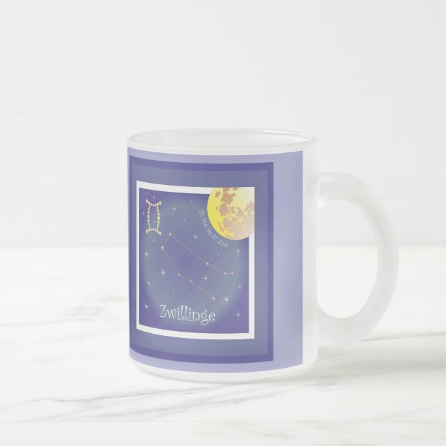 Zwillinge 21. Mai bis 21. Juni Tasse (Rechts)