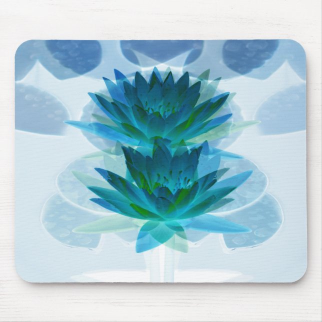 Zwillinge am Teich... Mousepad (Vorne)