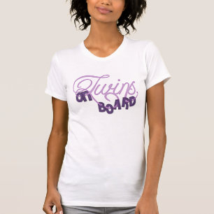 Zwillinge an Bord T-Shirt