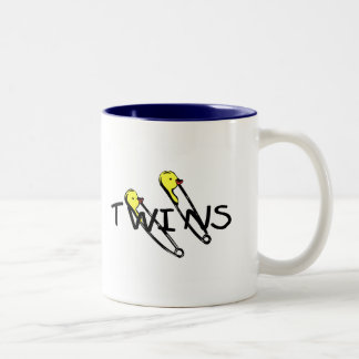 Zwillinge (Buttone) Zweifarbige Tasse