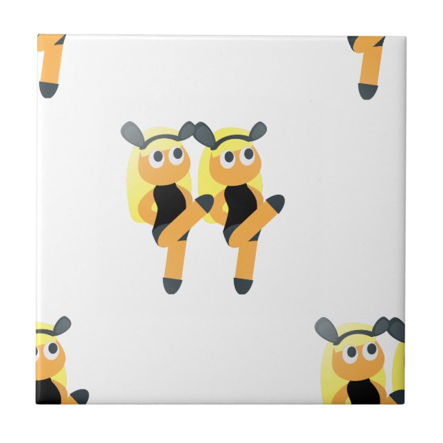 Zwillinge Emoji Fliese (Vorderseite)