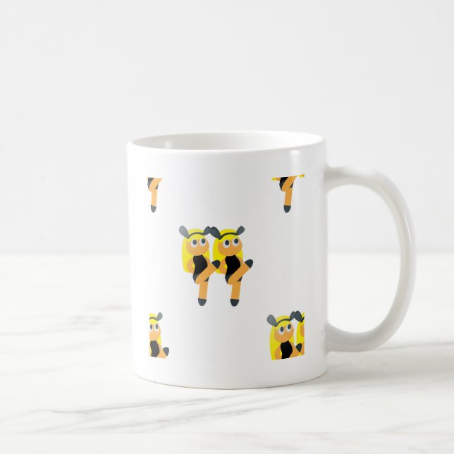 Zwillinge Emoji Tasse (Rechts)