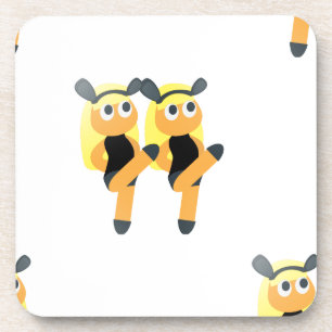 Zwillinge Emoji Untersetzer
