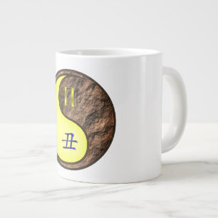 Zwillinge & Erde Ox Jumbo-Tasse