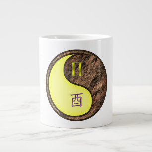 Zwillinge & Erdhahn Jumbo-Tasse