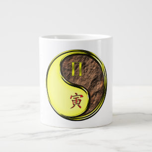 Zwillinge & Erdtiger Jumbo-Tasse