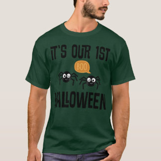 Zwillinge erstes Halloween Familie T-Shirt