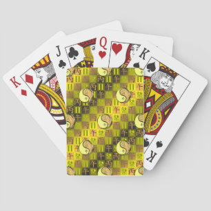 Zwillinge & Feuerpferd Spielkarten