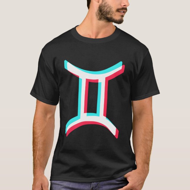 Zwillinge Für Und Sternzeichen Zwillinge T-Shirt (Vorderseite)