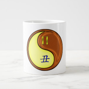 Zwillinge & Holz Ochse Jumbo-Tasse