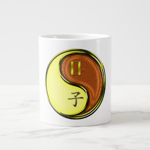 Zwillinge & Holzratte Jumbo-Tasse