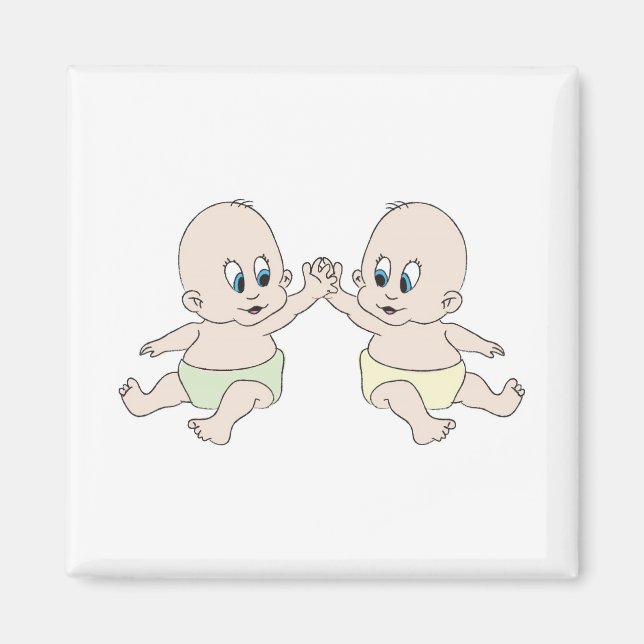 Zwillinge Magnet (Vorne)