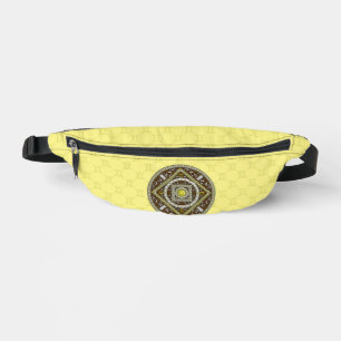 Zwillinge Mandala Bauchtasche
