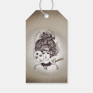 Zwillinge Masked Lady Zodiac Geschenkanhänger