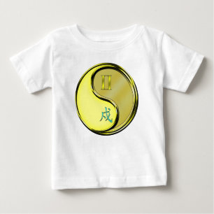 Zwillinge & Metallhund Baby T-shirt