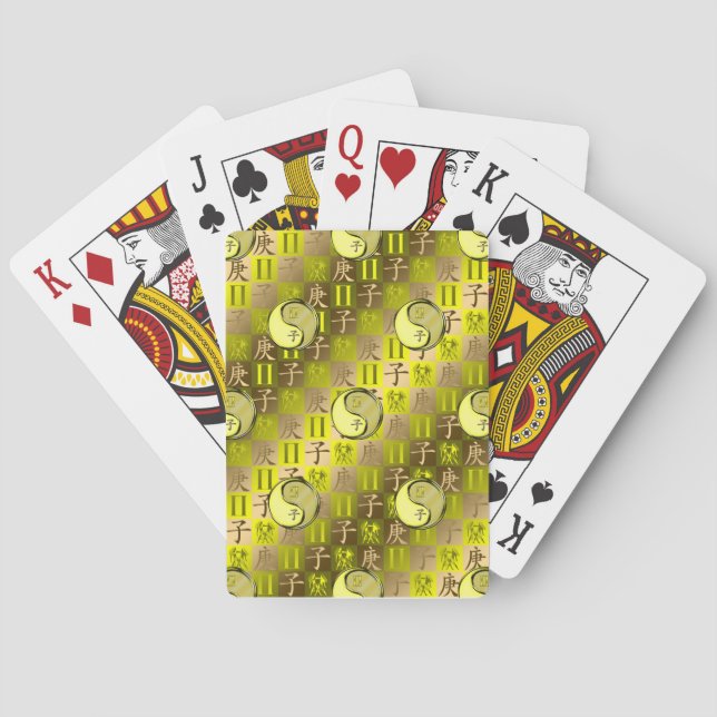 Zwillinge & Metallratte Spielkarten (Rückseite)