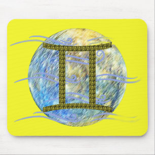 Zwillinge Mousepad