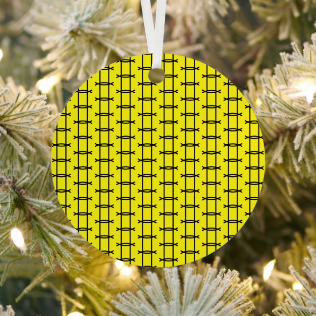 Zwillinge Ornament Aus Metall (InSitu)
