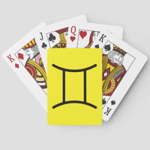 Zwillinge Spielkarten