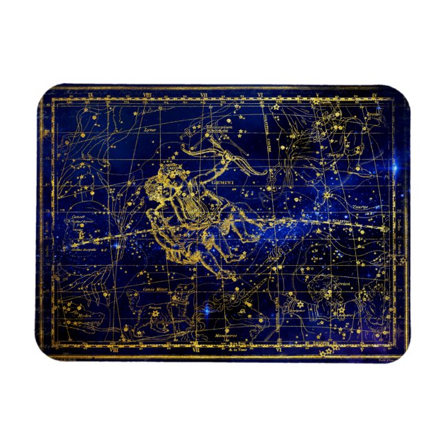 Zwillinge Sternbild Magnet (Horizontal)