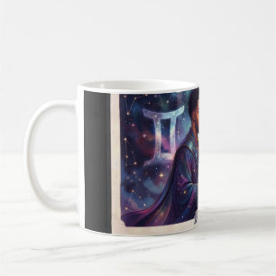 Zwillinge Sternzeichen Kaffeetasse