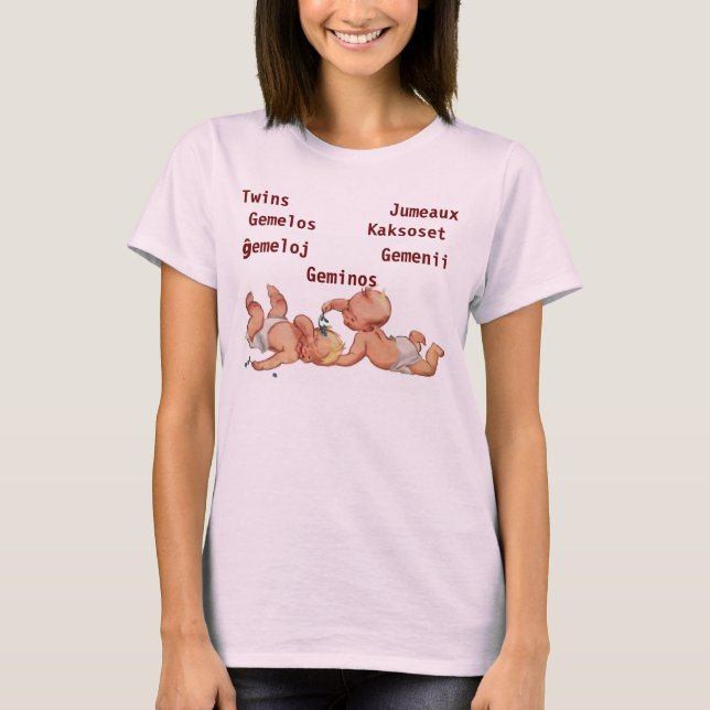 Zwillinge T-Shirt (Vorderseite)