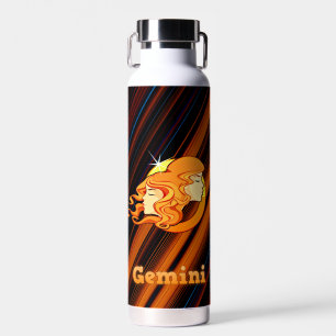 Zwillinge Tierkreiszeichen Trinkflasche
